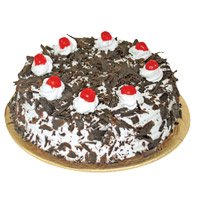 Eggless Cakes to Jammu - Eggless Black Forest Cake From 5 Star