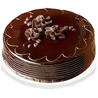 Send Eggless Cakes to Jammu- Chocolate Truffle Cake in Jammu