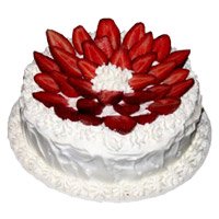 Online Cakes to Jammu - Strawberry From 5 Star