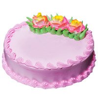 Send Cakes to Jammu - Strawberry Cake