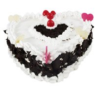 Send Valentine's Day Cakes to Jammu - Heart Cake