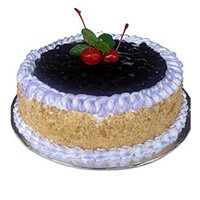 Midnight Cake to Jammu - 1 Kg Blue Berry Cake