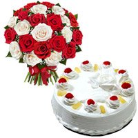Birthday Cake Flower to Jammu
