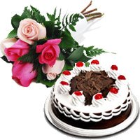 Midnight Cake and Flower Delivery in Jammu