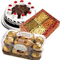 Anniversray Cakes to Jammu along with Chocolates to Jammu