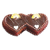 Send Heart Shaped Cakes to Jammu