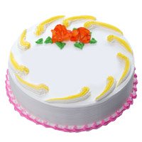 Eggless Cakes Delivery in Jammu - Vanilla Cake to Jammu